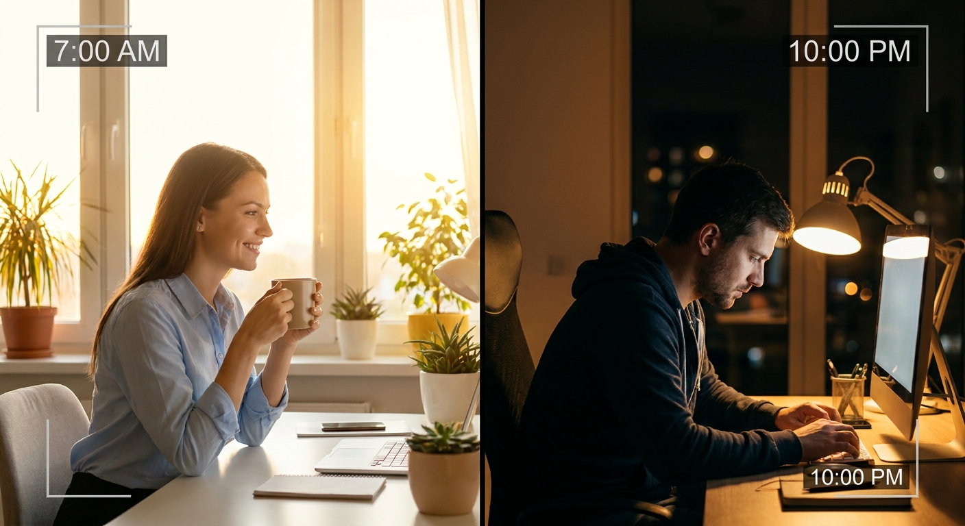 Morning Larks and Night Owls: How to Work With Your Chronotype Instead of Against It