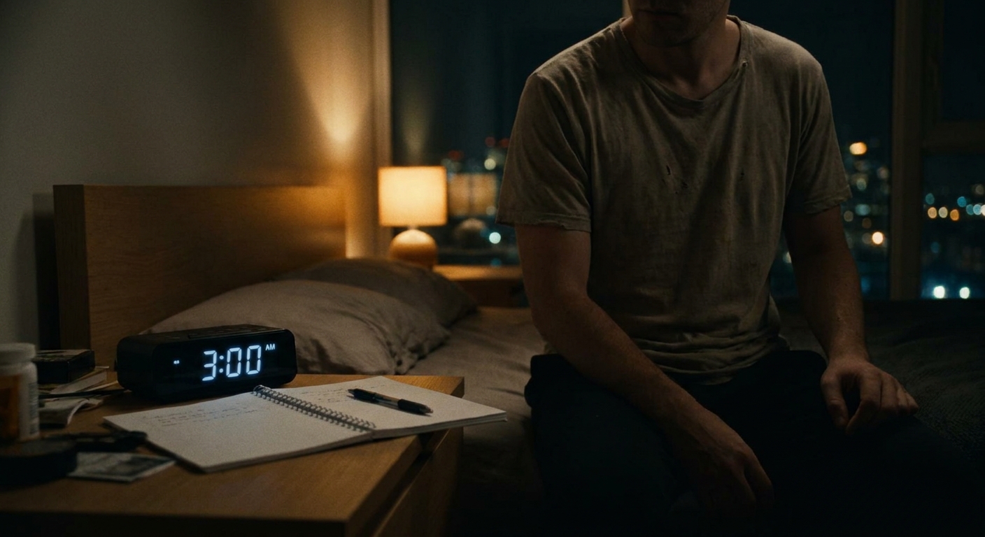 When Night Won’t Switch Off: A Step-by-Step CBT-I Inspired Routine for Insomnia